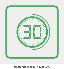 Electronic timer 30 seconds