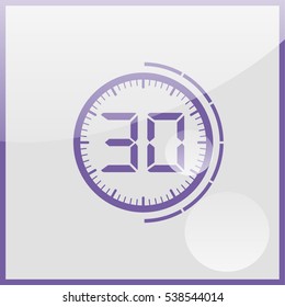 Electronic timer 30 seconds