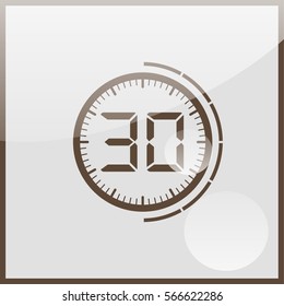 Electronic timer 30 seconds