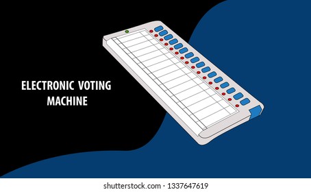 Electronic voting machine for election