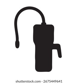 Electronic water leak detector tool vector