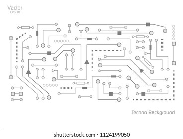 Electronics background with circuit diagrams