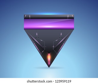 Electronics Banner Icon Vector Design