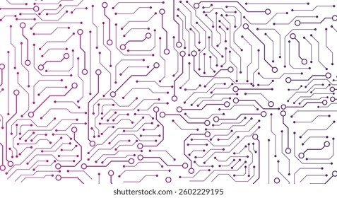 Electronics board. Circuit board electronic hi tech pattern. Vector abstract technology on white background.
