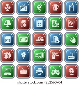 Electronics button set