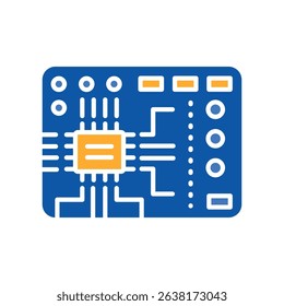 Electronics color flat icon for digital and print projects. PFAS product. Minimal clean icons for apps and websites. Modern simple icons for UI UX and branding