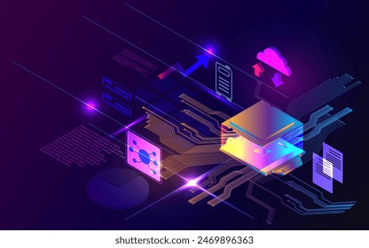 Electronics Computer equipment parts and electronic component manufacturing, ICs, transistors, CPUs