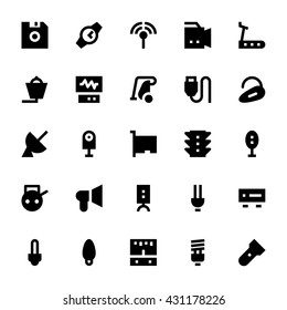 Electronics and Devices Vector Icons 1