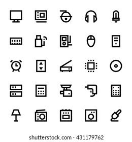 Electronics and Devices Vector Icons 2
