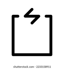 Electronics Icon Vector Symbol Design Illustration