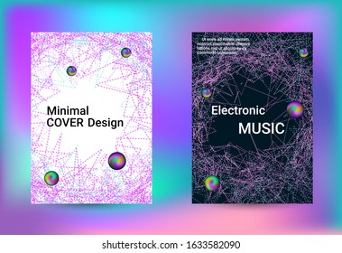 Electronics music set covers. Line art banner. Isolated vector illustration vector music background. Vector print template. Geometric print. Abstract vector background. 