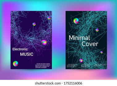 Electronics music set covers. Line art banner. Isolated vector illustration vector music background. Vector print template. Geometric print. Abstract vector background. 