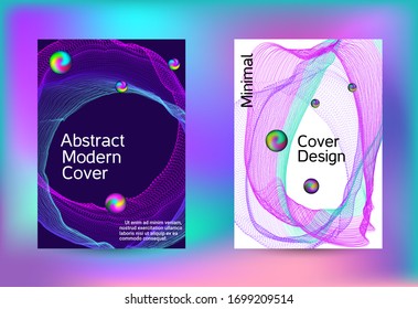 Electronics music set covers. Minimal vector coverage. Business brochure template. Geometric print. Abstract vector background. 