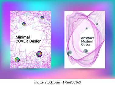 Fundas de juego de música electrónica. Cobertura vectorial mínima. Plantilla de impresión de vectores. Impresión geométrica. Resumen del fondo vectorial. 