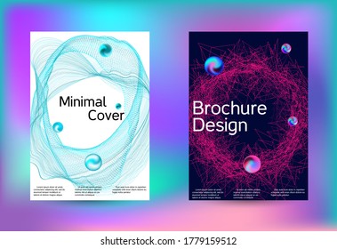 Fundas de juego de música electrónica. Arte creativo mínimo. Plantilla de folleto comercial. Impresión geométrica. Resumen del fondo vectorial. 
