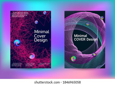 Electronics music set covers. Minimal vector coverage. Vector print template. Geometric print. Abstract vector background. 