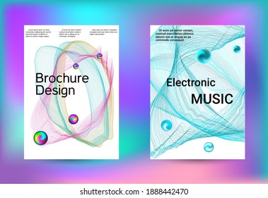 Electronics music set covers. Minimal creative art. Vector print template. Geometric print. Abstract vector background. 