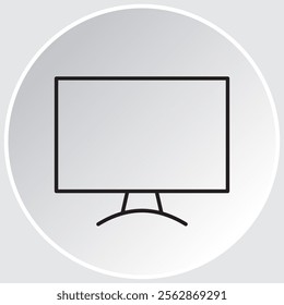 Electronics outline icon. Vector illustration include icon - hardware, keyboard, disk, hvac, kitchen appliances, headphones, router, chip, computer outline pictogram for home devices.