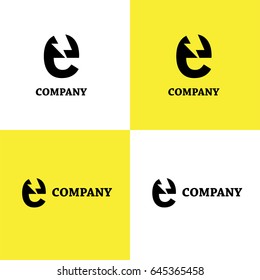 Electronics services or goods company logo