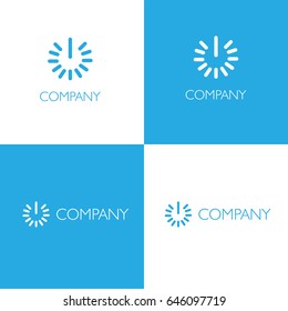 Electronics services or goods company logo