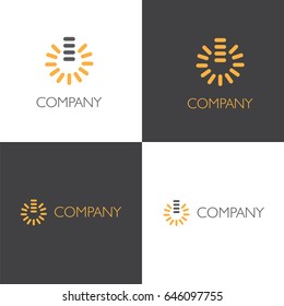 Electronics services or goods company logo