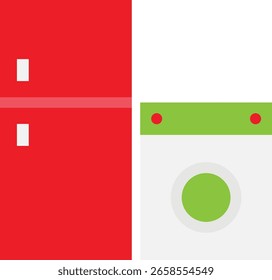 Electronics Technology Device Icon Vector Flat Illustration