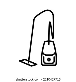 Electronics - Vacuum cleaner Icon with an aesthetic line design. perfect use for web, design and etc