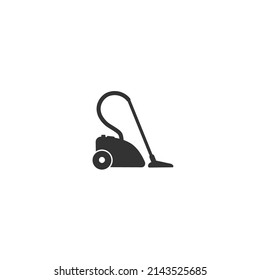 Electronics vacuum cleaner Icon. Vector illustration flat sign