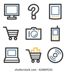 Electronics web icons