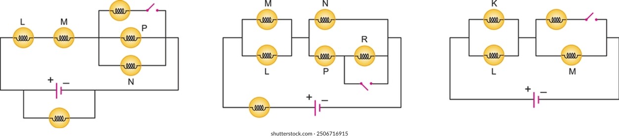 electrostático, electricidad, electrificación, más, menos, polo, física, visual, Vector, lección de física, resistencia, corriente, ohmio, alambre, experimento, fuente, luz