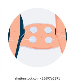 Electrotherapy, neck hernia, cruciate ligament rupture, knee pain, foot pain, abdominal muscles, arm pain, physical therapy.