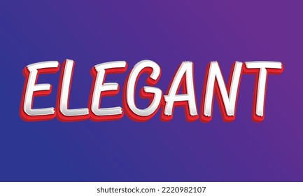 Elegan Editable Effect Concept | Editable Text Style Effect - Elegant Text Style Theme | Elegant Text Effect, Editable Text Effect in Modern Elegant | Elegant Font 