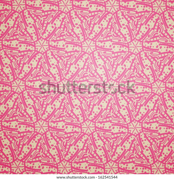 Elegance Abstract Lace Pattern Abstract Retro Stock Vector