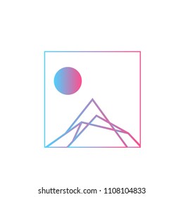 elegance abstract logo, vector