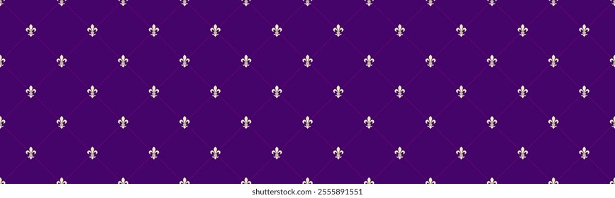 Elegance aged a grunge graphic. Fleur-de-lis gothic from style king. Quality 2025 on beige art deco. Premium heraldic of drawing damask.