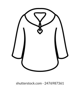 Elegance in Attire: The Suit Icon Design Vector Logo Symbol Illustration