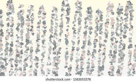 Elegance Background with Confetti of Glitter Particles. St. Valentine Day. Party pattern. Light Spots. Explosion of Confetti. Glitter Vector Illustration. Design for Web.