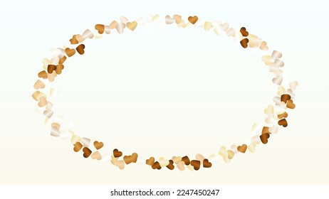 Eleganter Hintergrund mit Confetti von Glitter Particles. Valentinstag. Fest-Muster. Lichtpunkte. Explosion von Confetti. Glitter-Vektorgrafik. Design für den Verkauf.