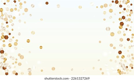 Elegance Background with Confetti of Glitter Particles. Sparkle Lights Texture. Christmas pattern. Light Spots. Star Dust. Explosion of Confetti. Design for Banner.