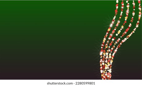 Elegance Background with Confetti of Glitter Particles. Sparkle Lights Texture. Anniversary pattern. Light Spots. Star Dust. Explosion of Confetti. Design for Cover.