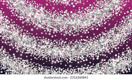 Fondo elegante con confetti de partículas brillantes. Sparkle Luces Textura. Patrón de vacaciones. Puntos de luz. Star Dust. Explosión de Confetti. Diseño para publicidad.