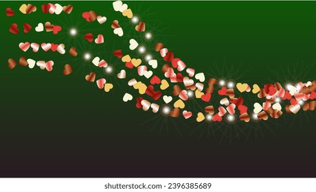 Fondo elegante con confetti de partículas brillantes. Sparkle Luces Textura. Patrón de aniversario. Puntos de luz. Star Dust. Explosión de Confetti. Diseño para la cubierta.
