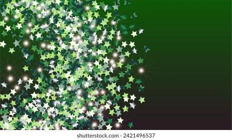 Elegance Background with Confetti of Glitter Particles. Sparkle Lights Texture. Holiday pattern. Light Spots. Star Dust. Explosion of Confetti. Design for Sale.