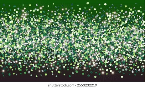 Fondo de elegancia con confeti de partículas de brillo. Textura de luces brillantes. Patrón de Navidades. Puntos de luz. Polvo de Estrella. Explosión de confeti. Diseño para la Plantilla.