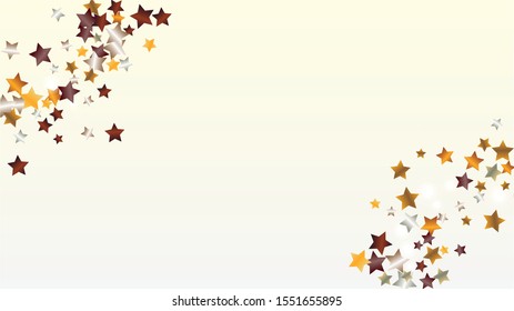 Elegance Background with Confetti of Glitter Star Particles. Sparkle Lights Texture. Disco pattern. Light Spots. Star Dust. Christmass Design. Explosion of Confetti. Design for Card.