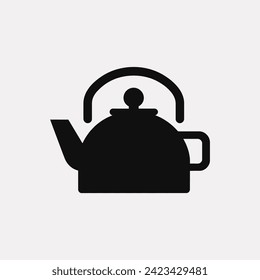 Elegance era kettle icon - Simple Vector Illustration