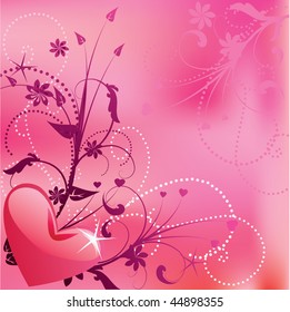 elegance floral card