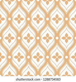 elegance floral seamless ornamental pattern vector illustration