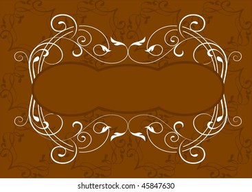 elegance frame vectorized