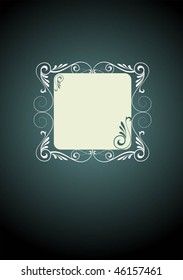 elegance frame vectorized